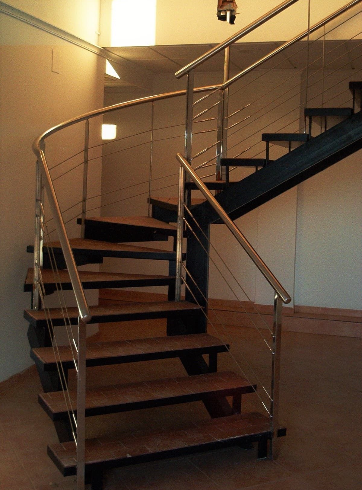 Escalera Con Barandilla Interior (Talmetal)